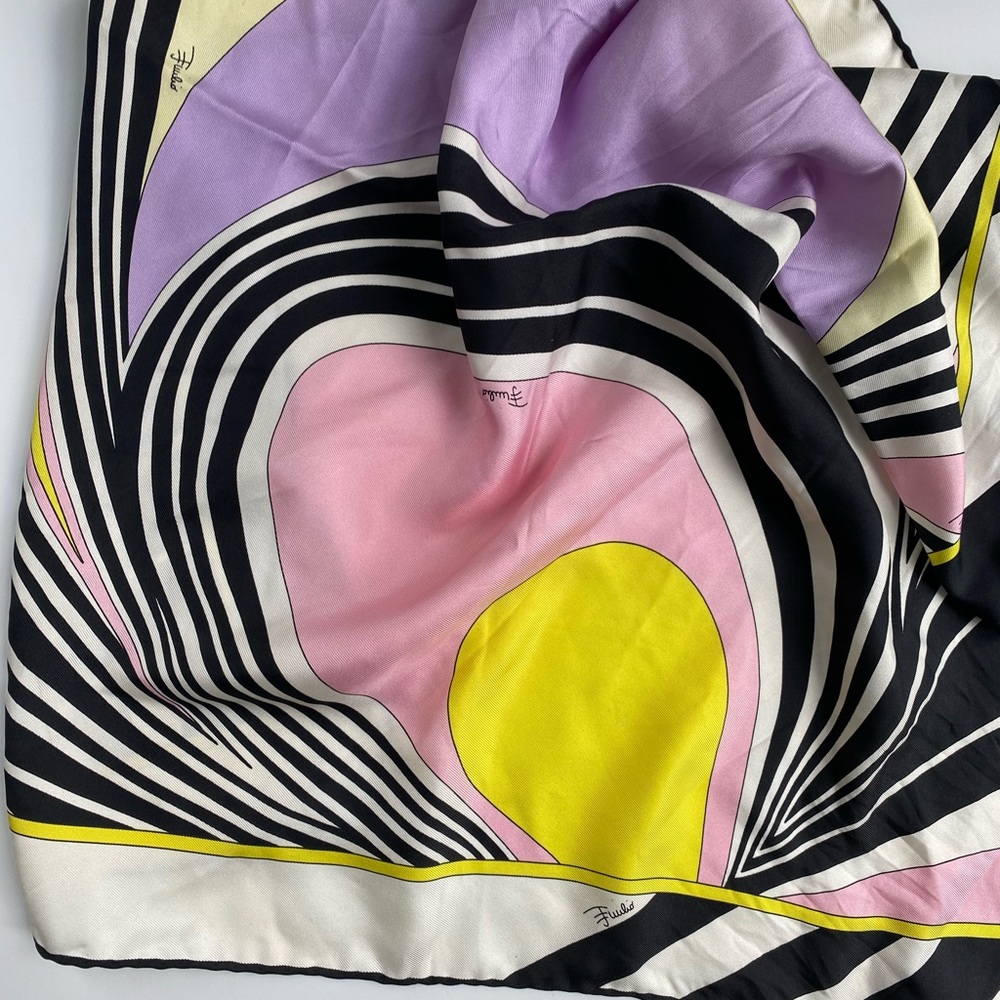 Emilio Pucci silk scarf